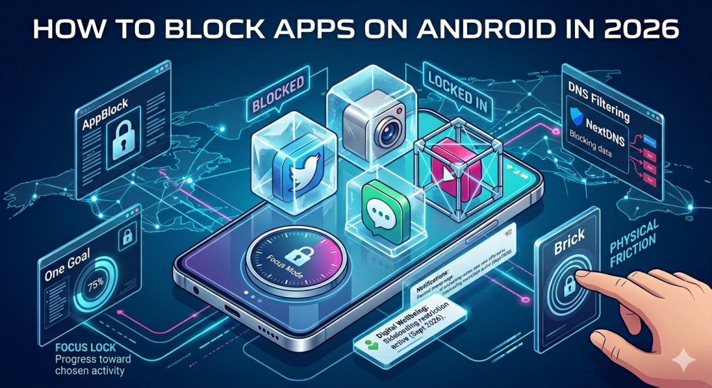 how to block apps on android