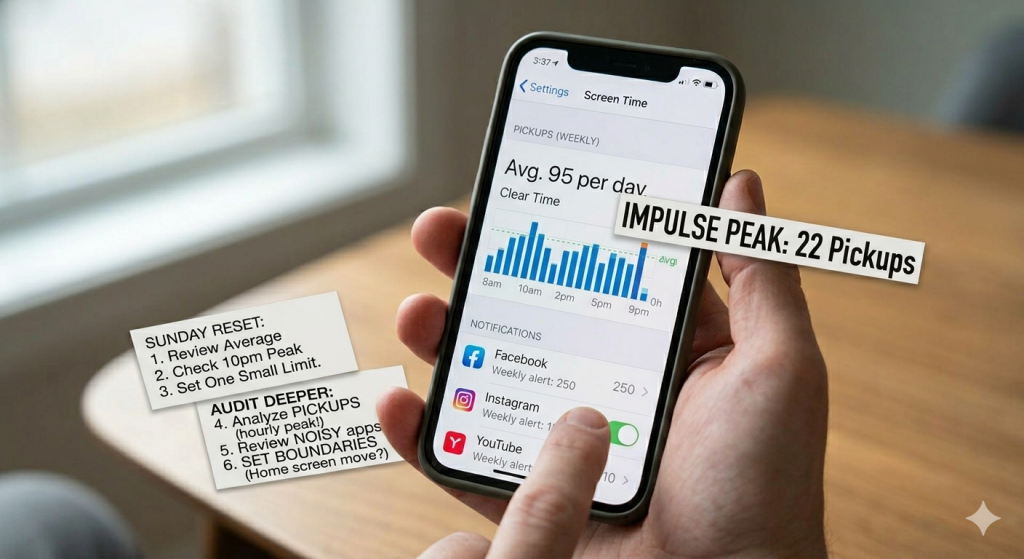 how to check screen time on iPhone