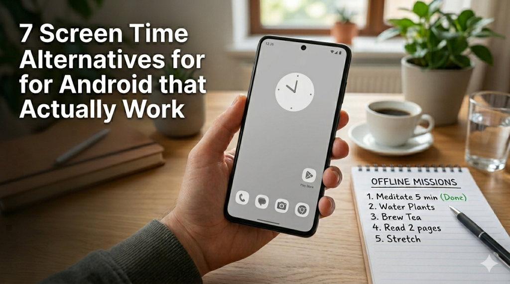 screen time alternatives for Android