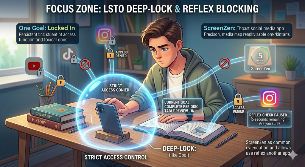 apps to help you study without phone distraction